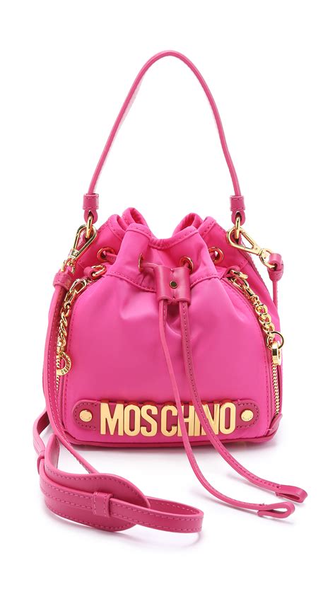 moschino bag pink